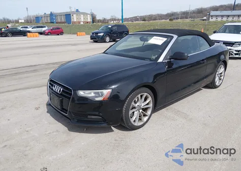 2014 Audi A5 2.0T Premium from USA, damaged, VIN WAUCFAFH3EN002797